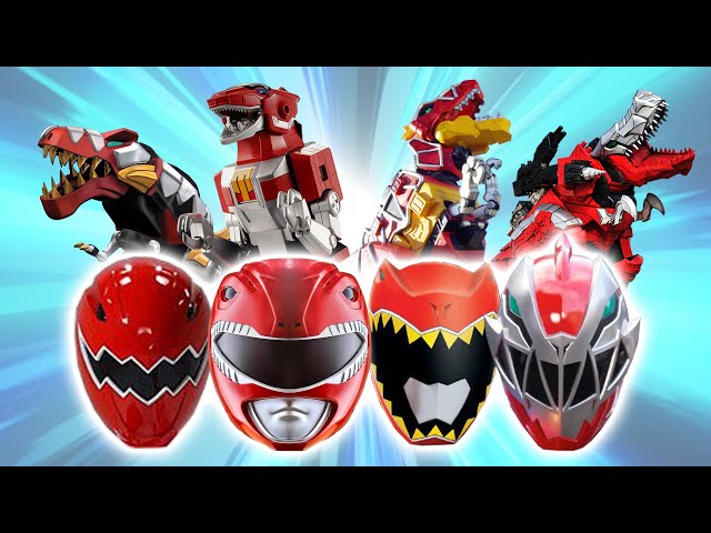 Forever Red Dino Rangers! (From Mighty Morphin to Power Rangers Dino Fury) class=
