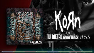 Video thumbnail of "Nu Metal Drum Track / Korn Style / 100 bpm"