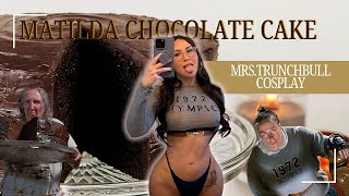 BIGGEST CAKE EVER! (Matilda VIRAL Chocolate Cake Recipe!)