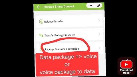 package conversion(from voice package to data or data package to voice) in TeleBirr @mathT_21