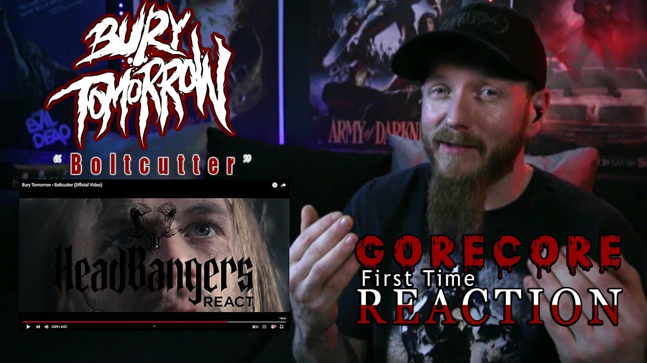 First Time Reaction Bury Tomorrow Boltcutter YouTube