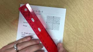 Algebra 2 Notes 15-3 Linear and absolute value functions