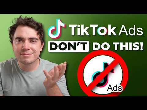 AVOID These Mistakes When Creating TikTok Ads