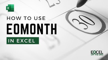 EOMONTH-functie in Excel: hoe + 8 voorbeelden | Excel Off The Grid