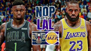 NBA 2K26 | PELICANS  vs  L.A. LAKERS | Full Gameplay  [HDR-4K]