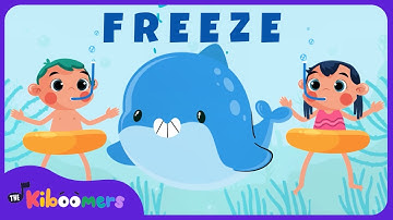 Ocean Animals Freeze Dance - The Kiboomers Kids Dance Songs for Summer