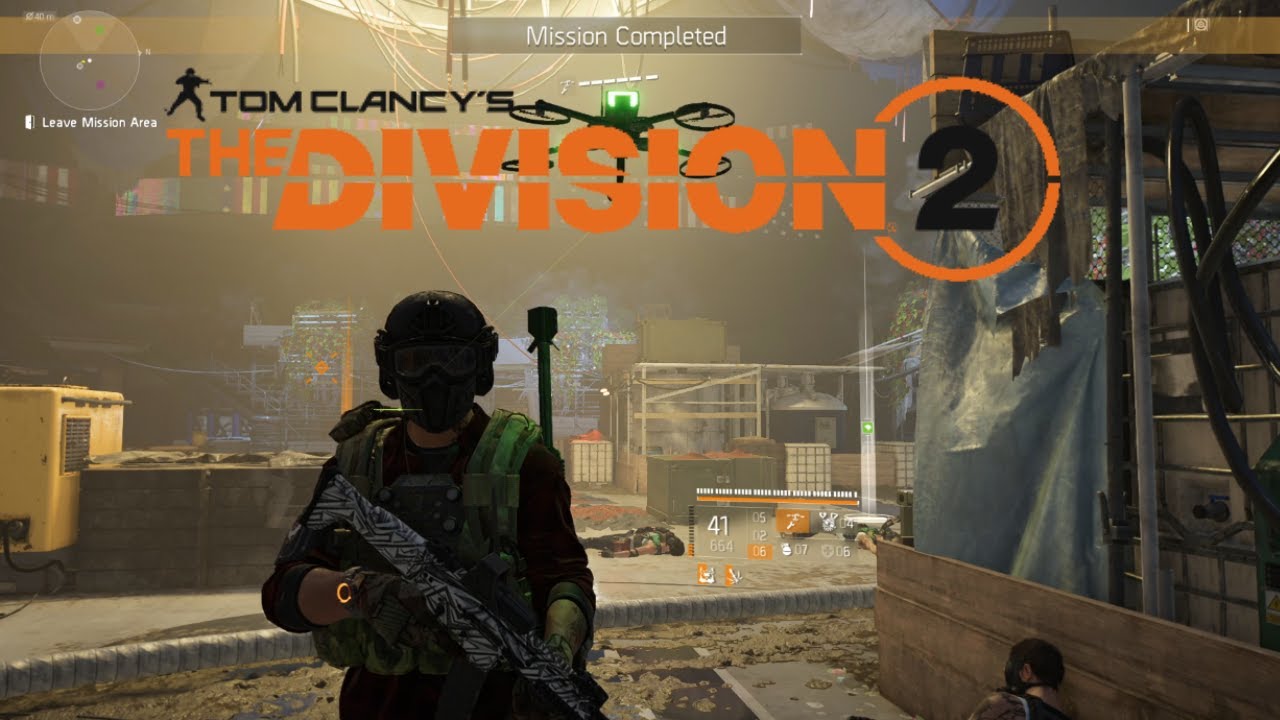 Tom Clancy's The Division 2 - District Union Area Stronghold Run [NO COMMENTARY] [1080p 60FPS]