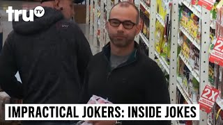 Impractical Jokers: Inside Jokes - Sal Hits an Old Man with a Marshmallow | truTV