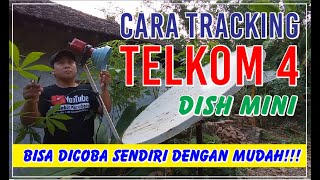  Cara Cepat Tracking Satelit Telkom 4 Dengan Dish Mini 90 Cm