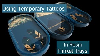 Using Temporary Tattoos in Epoxy Resin