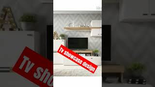 Tv showcase designs 2023 #viralvideos #houseelevation #wallpaperdesigns #homedecor