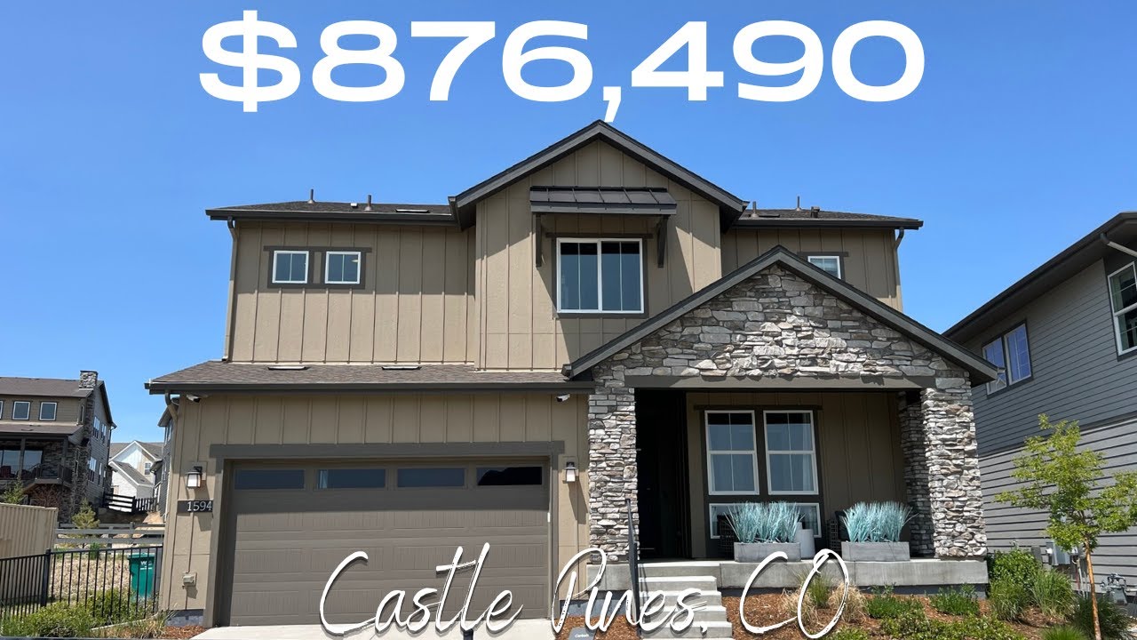 Corbett Model Shea Homes Castle Pines, CO New Homes Near Denver