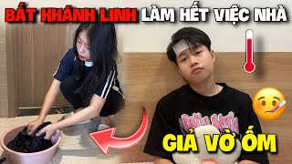 Vlog Troll | Quang Con Giả Ốm Bắt Khánh Linh Làm Hết Việc Nhà Và Cái Kết BỊ PHÁT HIỆN !!!