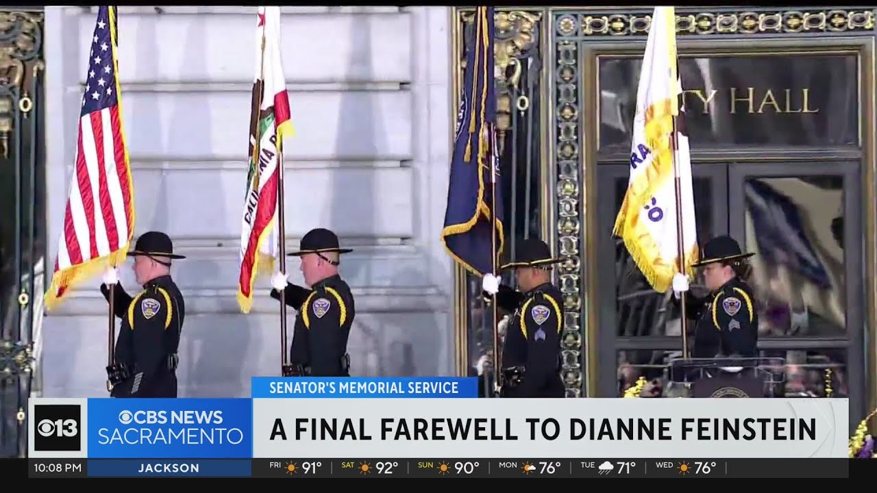 A final fairwell to trailblazing Sen. Dianne Feinstein