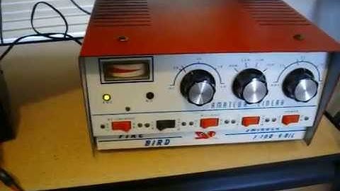 FIREBIRD F-100 SWINGER 10-40 meter amplifier part 3