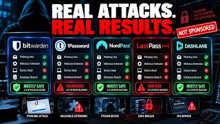 I tested 5 password managers against real attack scenarios — the results will surprise you.
