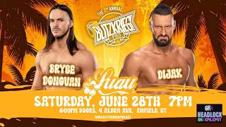 Donovan Dijak vs. Bryce Donovan - Blitzkrieg! Pro 7th Annual Luau - 6/28/2025