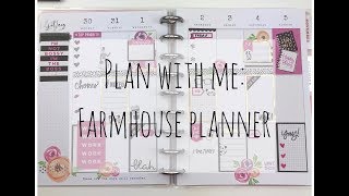 Plan with Me: Farmhouse Planner