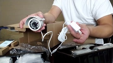 Unboxing: Zmodo 1080p 8 Channel Home Security Camera System