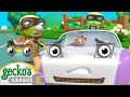 Grandma Gecko&#39;s Sports Car Chase | Gecko&#39;s Garage Stories and Adventures for Kids | Moonbug Kids