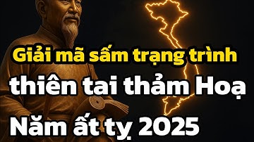 Giải Mã Lời Sấm Trạng Trình & Chu Kỳ Thanh Tẩy Nhân Loại. Chu Kỳ 9 Năm Thảm Họa 2025–2035 