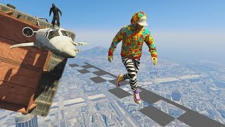 PARKOUR EXTREMO! NO SUBE!! - GTA V ONLINE