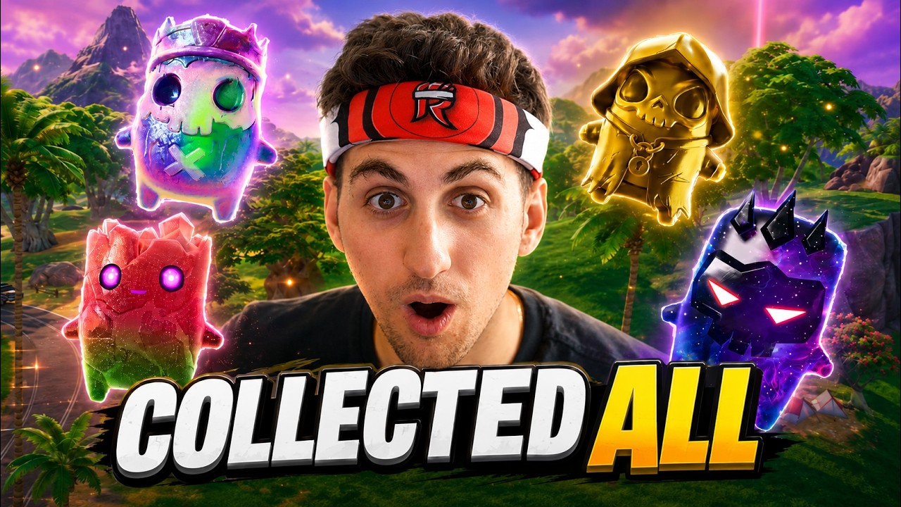 Collected ALL SPRITES in Fortnite! | 🟢Use Code 