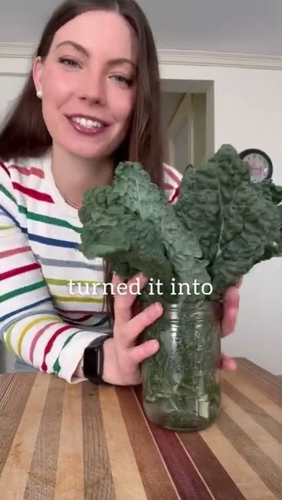 How to Revive Kale! #Shorts