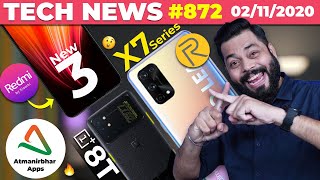 realme X7 India Launch Confirmed, 3 New Redmi Phones, OnePlus 8T Cyberpunk,Atmanirbhar Apps-TTN#872 screenshot 5