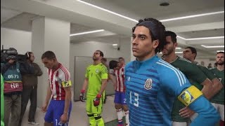 México vs Paraguay Fecha Fifa Pes 2019