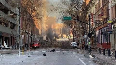 Nashville explosion: an "intentional act" according to police
