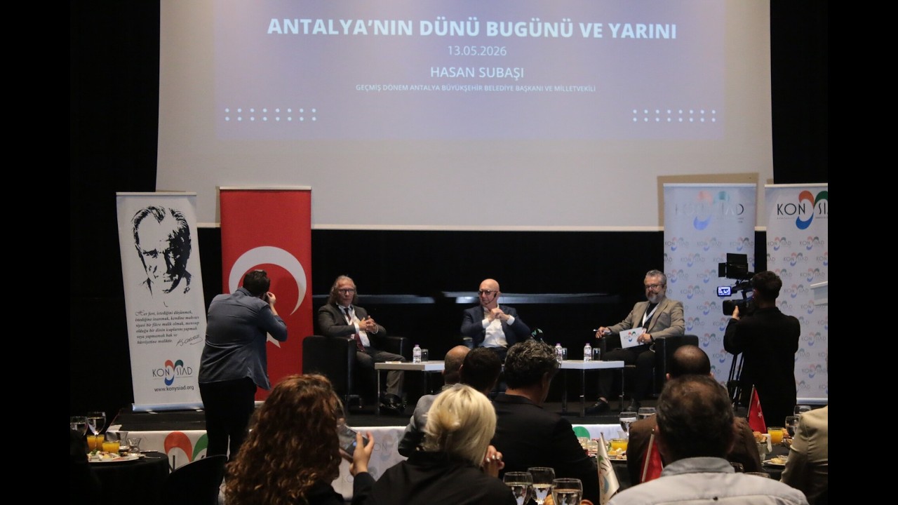 KONYSİAD'ın konuğu Hasan Subaşı oldu.