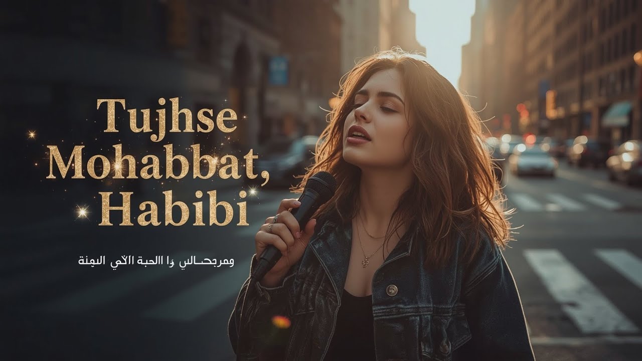 तुझसे मोहब्बत है हबीबी ❤️ | أحبك يا حبيبي | Hindi Arabic Love Song | Female Voice | NYC Street Vibes