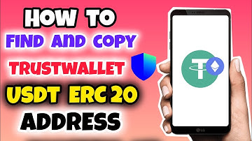 How to Get Your USDT ERC20 Address on Trustwallet | Find and Copy Trustwallet USDT ERC20 Address