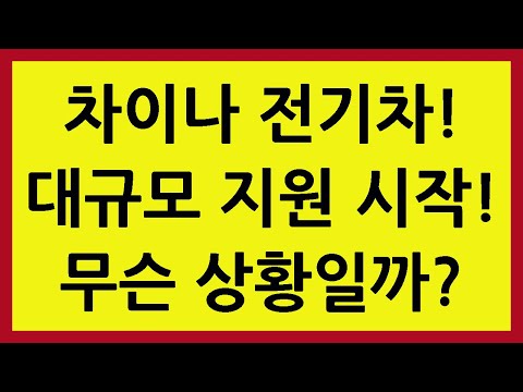   차이나 전기차 SOLACTIVE 주가 전망 타이거 TIGER ETF 레버리지 중국 2차전지 배터리 주식 장기 투자 장투 단타 구성 종목 대규모 지원 시작한다 좋아