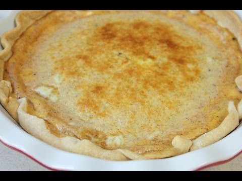 Homemade Custard Pie - Fast & Easy