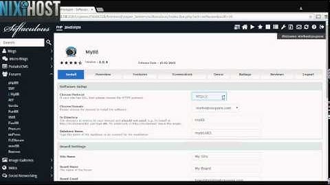 Installing MyBB with Softaculous in cPanel