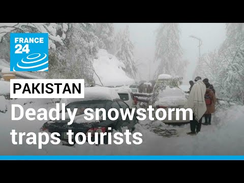 Deadly snowstorm traps hundreds of tourists in their cars in Pakistan • FRANCE 24 English