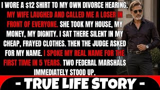 I Showed Up In Court Wearing A $12 Shirt. My Wife Mocked Me. The Moment I Said My Name, Two Marshals