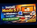 Complete Guide to Installing Moodle 5.1 on Windows with Laragon