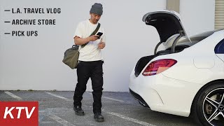 LA Shopping vlog | Wide Jeans, Chrome Hearts, Hid.n Archive Store