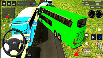 euro coach bus simulator 💥😱|| new coach bus simulator part-15 Android gameplay