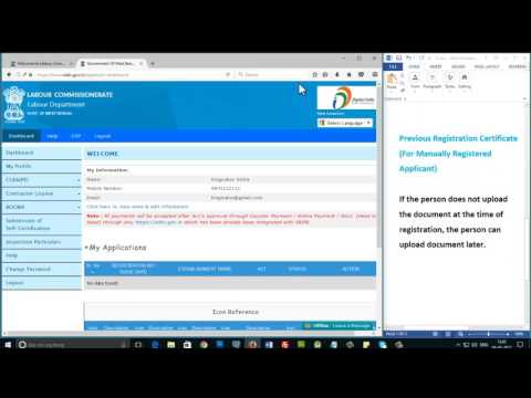 How to apply new registration of principal employer under CLRA, West Bengal