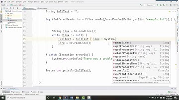 Reading text files with BufferedReader