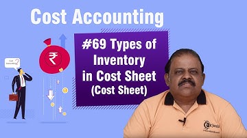 Types of Inventory in Cost Sheet - Cost Sheet - Cost Accounting (TY B.COM)