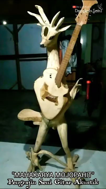 GITAR PALING UNIK 🔥 #shorts #kreatif #viral #unik #gitar #seni #woodworking #videoshort