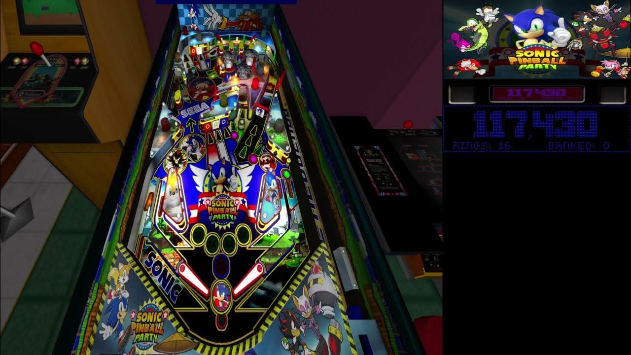 Futur PinBall Test Table Sonic PinBall v1, Futur PinBall 2.5
