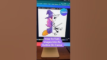 Canva-zelfstudie: afbeeldingen omzetten in een omtrek met Canva!