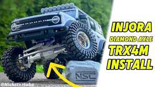 The Best Trx4M Upgrade Injora Diamond Axles Installation Video Skill Level - Easy