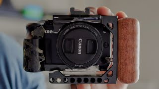 DIY Cage Mod for Canon EOS M: Ugly but Functional